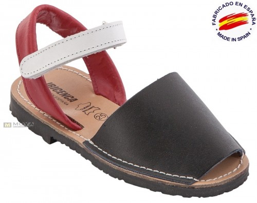 MENORQUINAS, MADE IN SPAIN, IN LEATHER 20/34.
